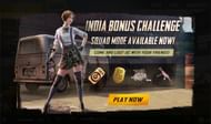 India Bonus Challenge
